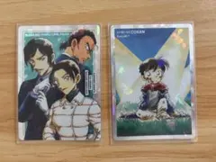 名探偵コナン トレーディンググラフィックコレクション キラカード2枚（スリーブ）