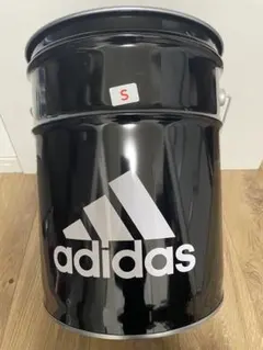 adidas　アディダス　ペール缶　福缶　蓋クッション付き　椅子　アディ缶