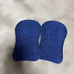 新品サッカー シンガード すねあて ブルー