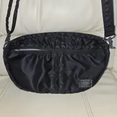 お買い得PORTER　タンカー　ハーフムーンショルダーバッグ ダメージ品