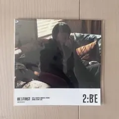 BE:FIRST ジャケットサイズステッカー SOTA