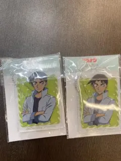 名探偵コナン ホログラムアクリルキーホルダー 服部平次 2個セット
