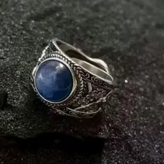 ターコイズ　シルバー　指輪　アンティーク　ユニセックス　フリーサイズ