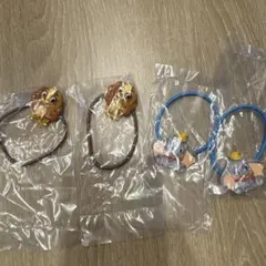 ディズニーキャラクター Twinkleゴム レディandダンボ 4点セット