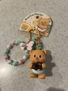 Butterbear ストラップキーホルダー