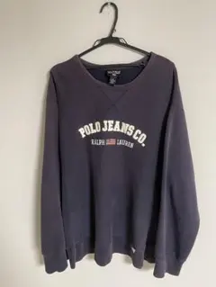 Polo Jeans Company スウェット トレーナー XL ナス紺のサムネイル