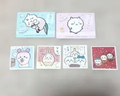 ちいかわ ステッカーセット4枚&くら寿司コラボカード2枚