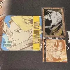 僕のヒーローアカデミア　原画展　青山優雅セット　アートコースター　ステッカー他