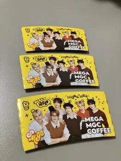 RIIZE mega coffee スリーブ　非売品　カップホルダー　3枚セット