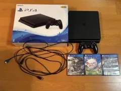 PlayStation 4 本体 + ゲーム３本 + コントローラー