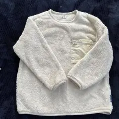 フリース　トレーナー　クリーム色 長袖　キッズ