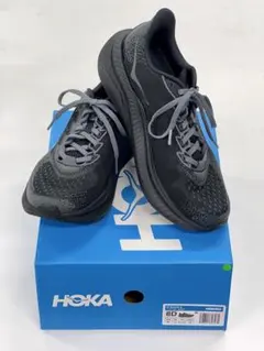 HOKA MACH 6 26.0cm ブラック/グレー