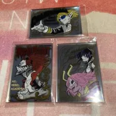 ヒロアカ原画展 ヒロアカ展 パブミラー ステッカー 3点セット