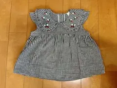 プティマイン　いちご刺繍チュニック　110