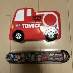 TOMICA 消防車 弁当箱　セットのサムネイル
