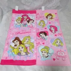超レア　Disneyディズニープリンセス 　　タオルリックピンク　タオルケット 超レア Disneyディズニープリンセス タオルリックピンク