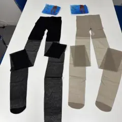 オープン・トゥ コスプレタイツ 2色セット