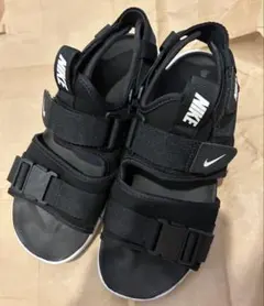 【25cm】 Nike ブラック スポーツサンダル メンズ
