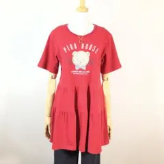 ピンクハウス チェリー さくらんぼ モチーフ 半袖 カットソー 刺繍