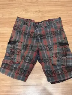 DOARAT チェック柄ショートパンツ