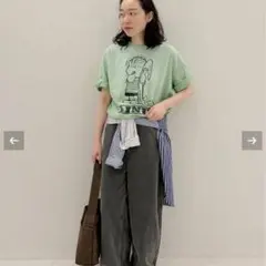 FRAMeWORK／JOHNBULL PEANUTS Tシャツ定価¥13,200のサムネイル