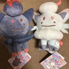 ポケモンセンター にたものどうし ゾロア ヒスイゾロア ペアマスコット