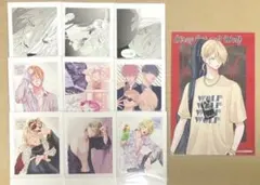 ミユキ蜜蜂 ぱしゃこれ イラストシート 野良猫と狼 10点