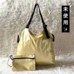 未使用✨ジャックゴム トートバッグ ハンドバッグ イエロー