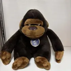 昭和レトロ　オリエンタルトイ　ぬいぐるみ　ゴリラのサムネイル