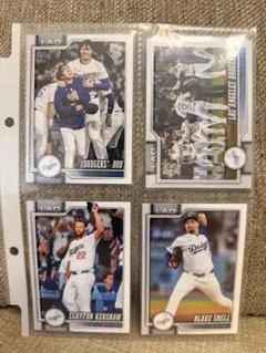 2026 Topps MLB Series 1 Dodgers 8枚セット