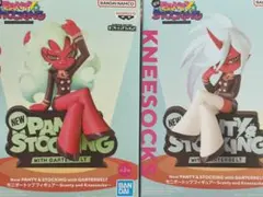 New PANTY & STOCKING モニタートップフィギュア 2種