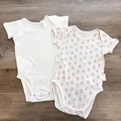 Wacoal•UNIQLO♥ロンパース肌着2点セット/80cm