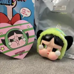CRYBABY パワーパフガールズ POPMART ぬいぐるみキーホルダー 新品
