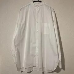 MARKAWARE バンドカラーシャツ ホワイト size3のサムネイル