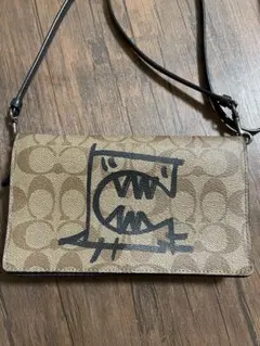 COACHコーチ ショルダーバッグ ウォレット コーチ財布 ショルダーウォレット