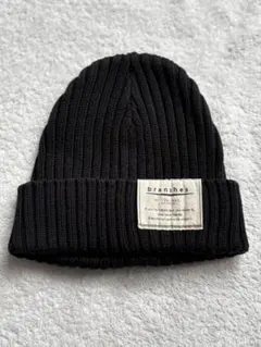 branshes ブラックニット帽 Mサイズ