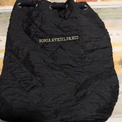 SONIA RYKIEL PARIS 巾着型 トートバッグ ブラック
