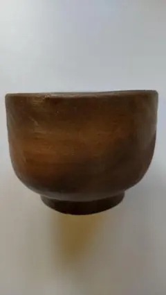 【送料無料】炭化焼成 茶碗 抹茶碗 陶器 侘び寂び 茶碗のサムネイル
