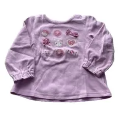 キムラタン　クーラクール　長袖Tシャツ　ピンク系