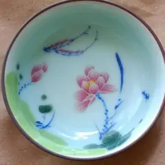 小皿 陶磁 花柄