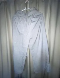 GU グレー ワイドパンツ Sサイズ