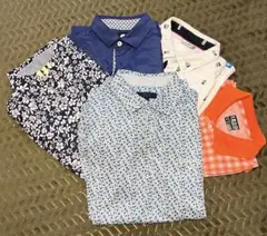 Callaway ゴルフシャツ 3L 花柄　他計5枚