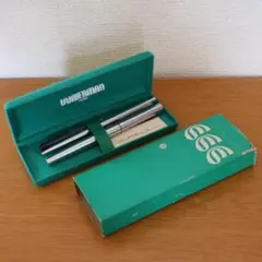 WATERMAN 万年筆 青 ストライプデザイン - メルカリ
