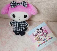 ゆるかわサンリオキャラクターズマスコットGIRLY CHICマイメロディ千鳥柄