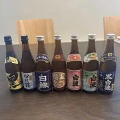 焼酎7本飲み比べ