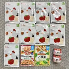 the kindest 鶏とトマトのリゾット風がゆ 9個ほか離乳食まとめ売りのサムネイル