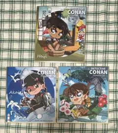 名探偵コナン　大阪城本陣　夏休みver. 色紙　江戸川コナン　赤井秀一　服部平次