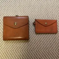 IL ESSENTE ブラウンレザー コインケース