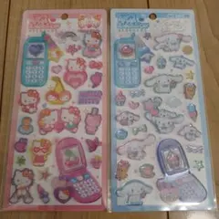 平成はっぴーフォン　シナモロール　キティ　サンリオ