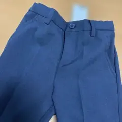 新品　H&M スーツパンツ　ネイビー　120サイズ